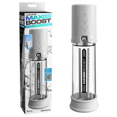 Bomba de Vacío Max Boost White Clear - Cake Sex Shop